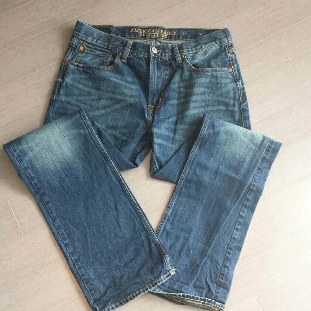 Men's American Eagle blue jeans 34-36